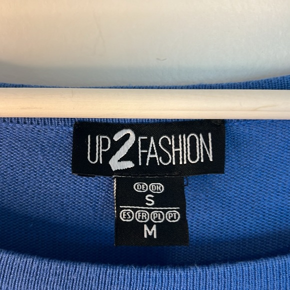 Blue sweater size M - Picture 3 of 5